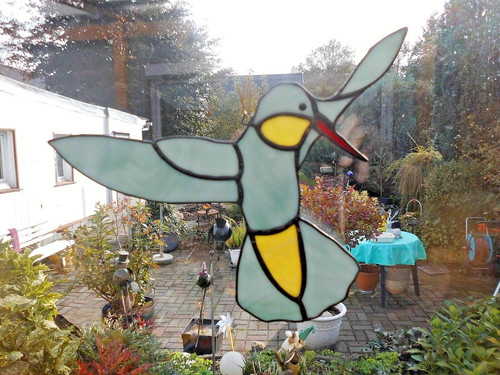 Fensterbild handarbeit - fensterbild,