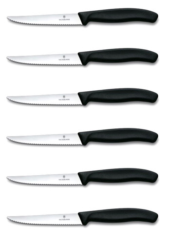 6er set victorinox steakmesser - 6er,