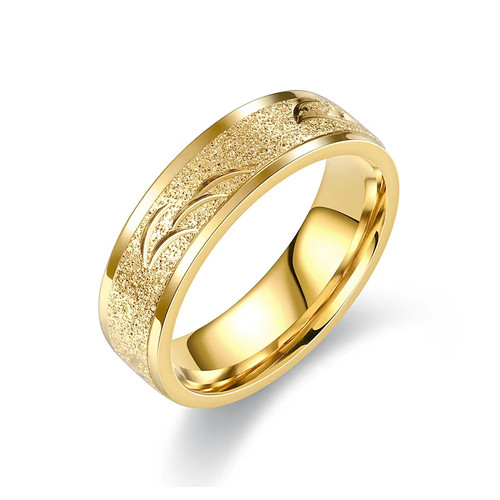 Goldener glänzender ehering - glänzender,