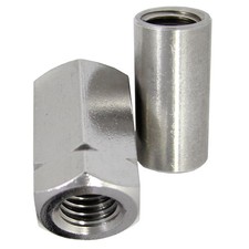 Distanzmuffen v2a rund - v2a,