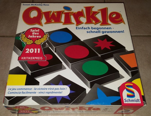 Qwirkle schmidt spiele 2011 - qwirkle,