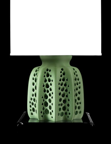 Tischlampe lochsäule druck - lochsäule, 3d-druck