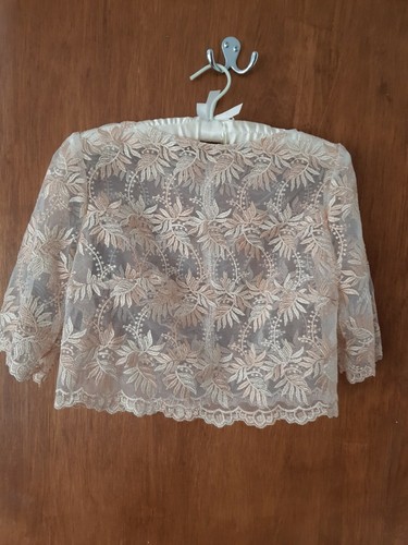 Vintage style elfenbein spitze - vintage,