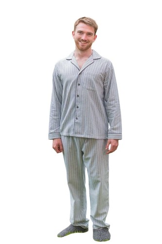 Herren flanell pyjama 100 - pyjama, 100%