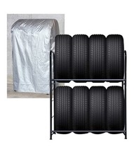 Reifenregal Räderregal Felgenregal Steckregal für bis zu 8 Reifen