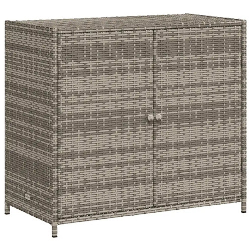 Gartenschrank grau 83x45x76 - grau, cm