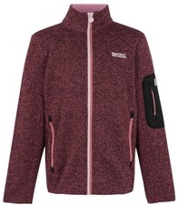 Kinder melierte Fleece Jacke