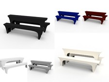 Stretch Bierbankhussen Set 3 tlg. Festzelt Party Hochzeit Deko Bierzeltgarnitur