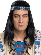 Winnetou Perücke - Originalgetreue Perücke des häuptlings aus den Karl