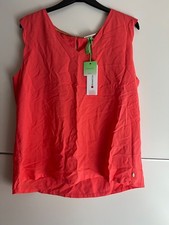 Street One - ärmellose Bluse - Blusentop -Top - korall - Größe 40 - 39,00 €