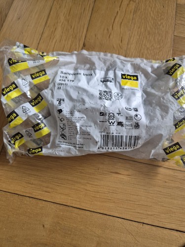 Viega sanpress inox muffe - 9,