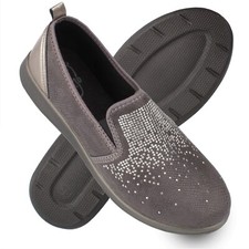 Damen Medizinschuhe Präventivschuhe Therapieschuhe Silber Sneaker Ravenna