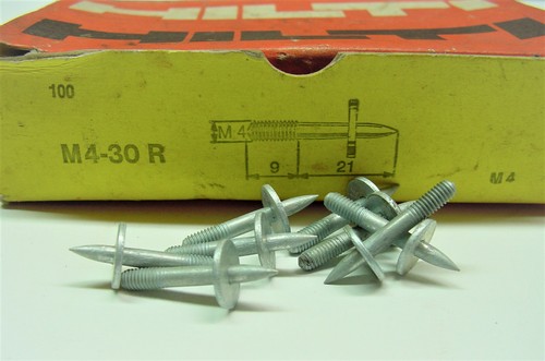 Stück hilti nägel 30 - 84, m4-30