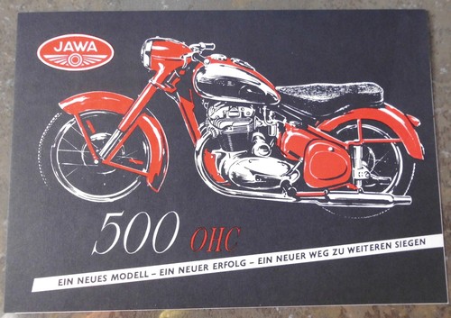 Jawa 500 ohc - ohc, twin