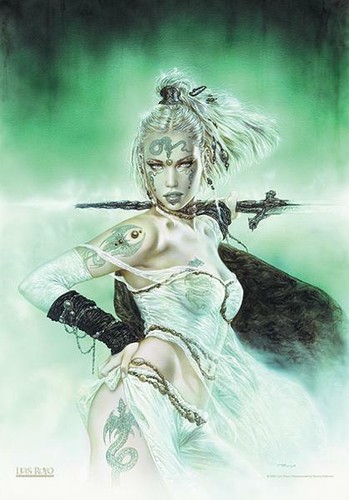 Luis royo aufkleber sticker - royo,