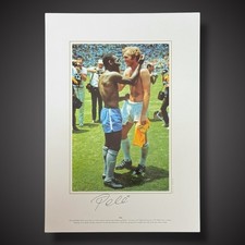 Pele signiertes Foto BRASILIEN