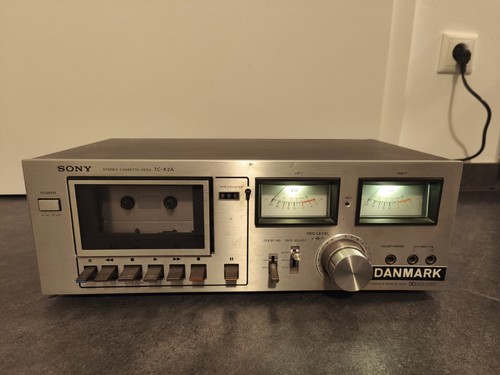Sony stereo tapedeck k2a - tapedeck, tc-k2a