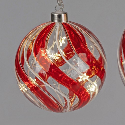 Led kugel klassik mit - mit, rotem