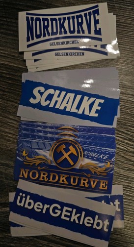 40er mix schalke sticker 4 - schalke,