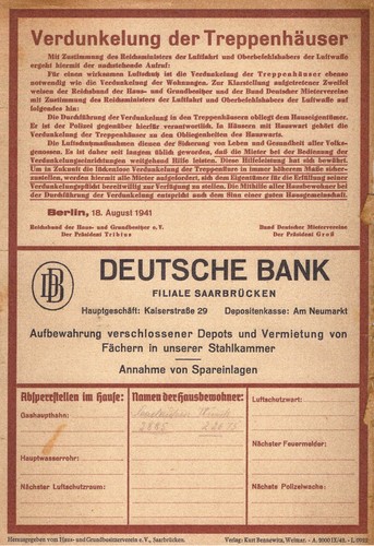Luftschutz verdunkelung der - luftschutz,