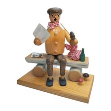 Räuchermann Zeitungsleser -