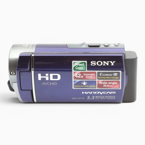 Sony handycam hdr cx130e - sony,