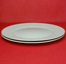 2x Rosenthal Culture Weiss Speiseteller Teller Flach 29 cm Porzellan