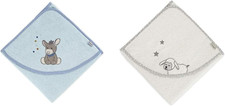 Sterntaler Baby Handtuch Kapuze - Kapuzenhandtuch EMMI - Badeponcho- 100% Baumwo