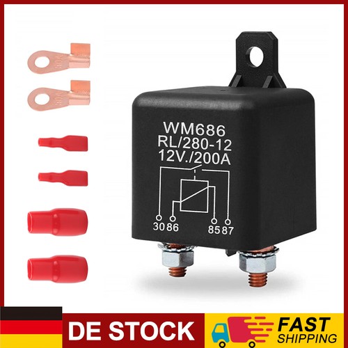 Batterie trennrelais 12v - trennrelais, 12v/200a