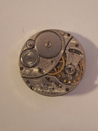 Elgin pocket watch used - pocket,
