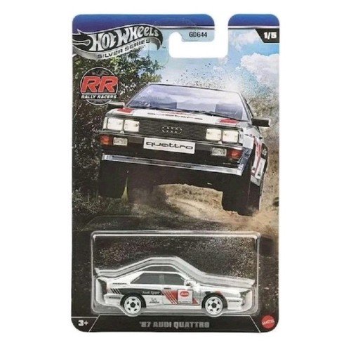 1987 audi quattro silver hot - audi,