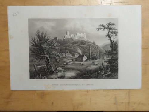 Orig stahlstich - 1850),