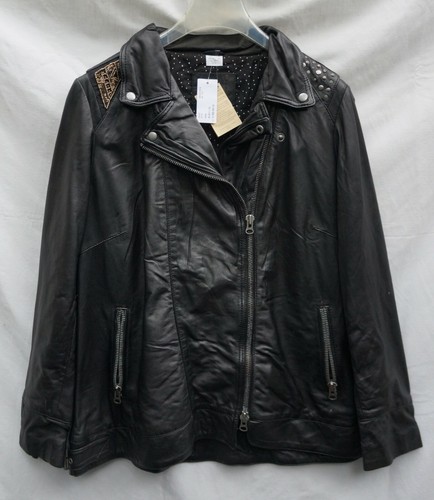Lederjacke schwarz wenz - lederjacke,