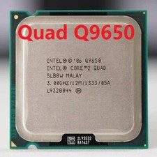 Intel Core 2 Quad Q9650 4-Core 3.0GHz/12M/1333 SLB8W LGA775 CPU Processor 