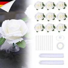 2x Hochzeit Autodeko Brautauto