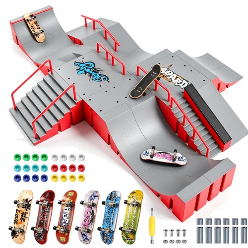 Finger skateboard ramp set - skateboard,