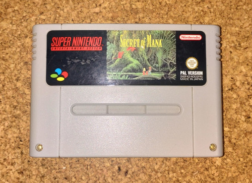 Nintendo snes secret of - snes,