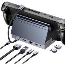 USB-C Dock 9-in-1 für Steam Deck ROG Ally Legion Go 4K HDMI 60Hz USB 10Gbps