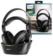 Philips SHD8850/12 Kabellose TV Kopfhörer Over-Ear mit Ladestation