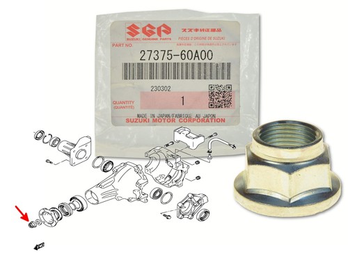 Differential ritzelmutter - differential,