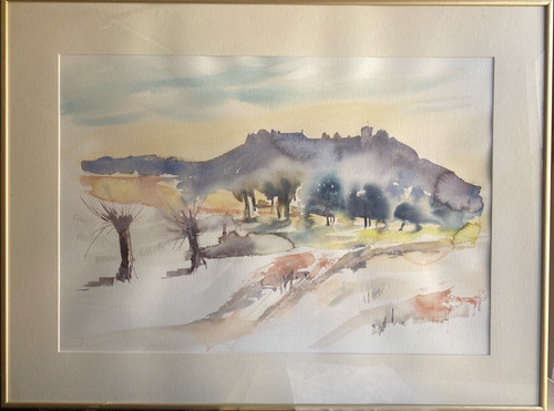 Aquarell bez joachim völlm - ::aquarell, bez.