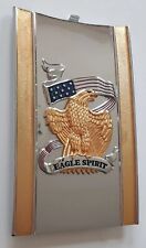 Dash Panel Eagle Spirit gold Tacho Abdeckung Verlängerung Harley  1968 - 1999