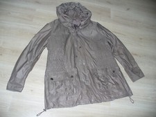 Long-Jacke Größe 46 (XL/XXL) von CANDA (C&A) (Parka-Style) in Taupe 