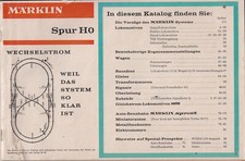 Märklin Katalog 60er Jahre