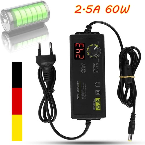 Steckernetzteil regelbar 60w - regelbar,