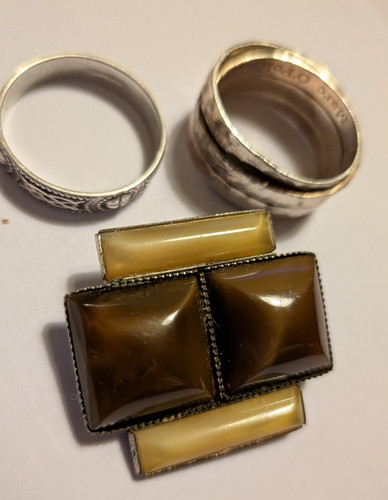 925 silber set - silber, marc