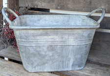 ❤ Kleine Zink - Wanne  zum