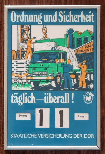 Seltener ddr drehkalender - seltener,