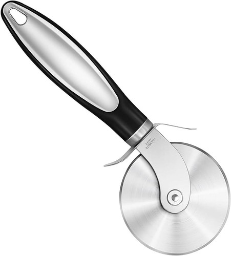 Edelstahl pizzaschneider mit - edelstahl,