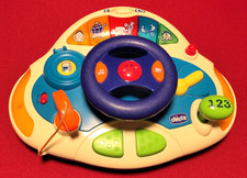 chicco Auto-Cockpit Autofahren Lenker, Musik, Motorik, English/Französisch